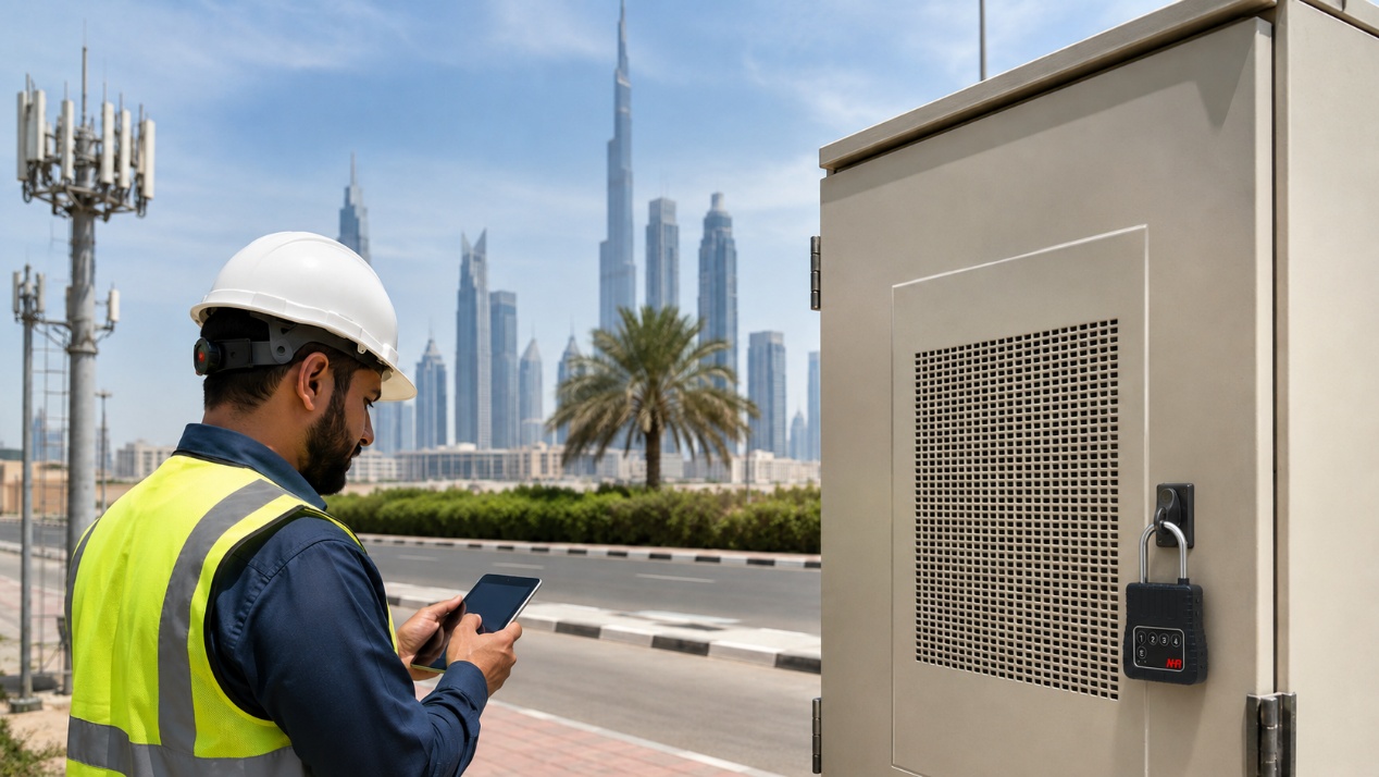 Remote Telecom Cabinet Access Tracking Across Distributed Sites